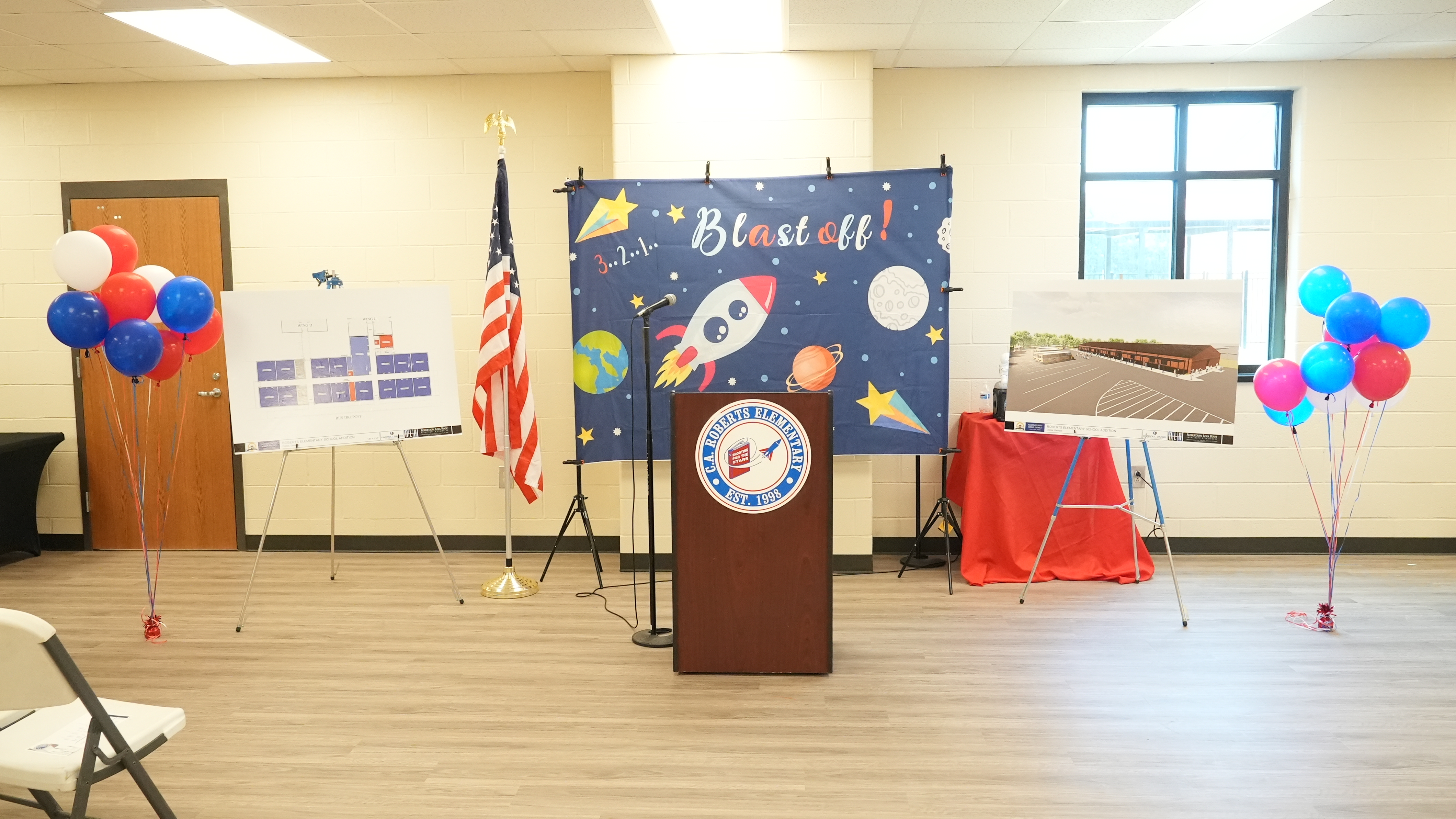 Roberts ES Ribbon Classroom Addition